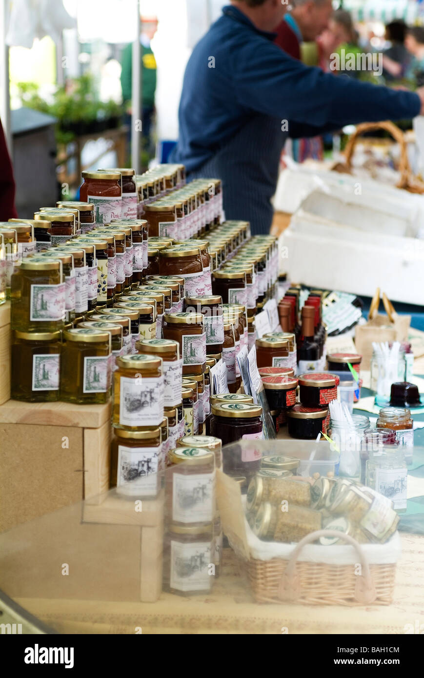 Taunton vale farmers market Stock Photo