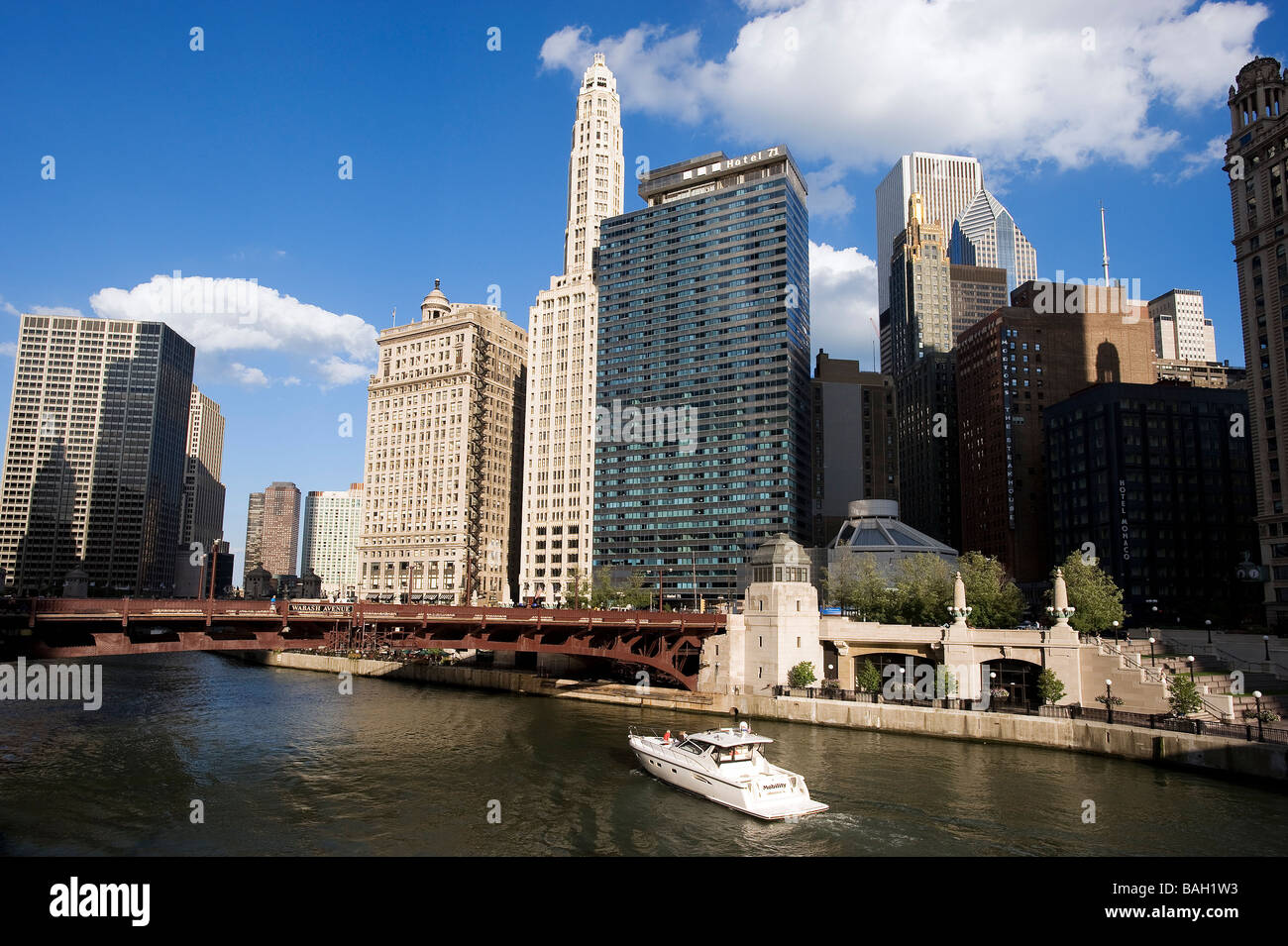 United States, Illinois, Chicago, the Chicago River Stock Photo - Alamy