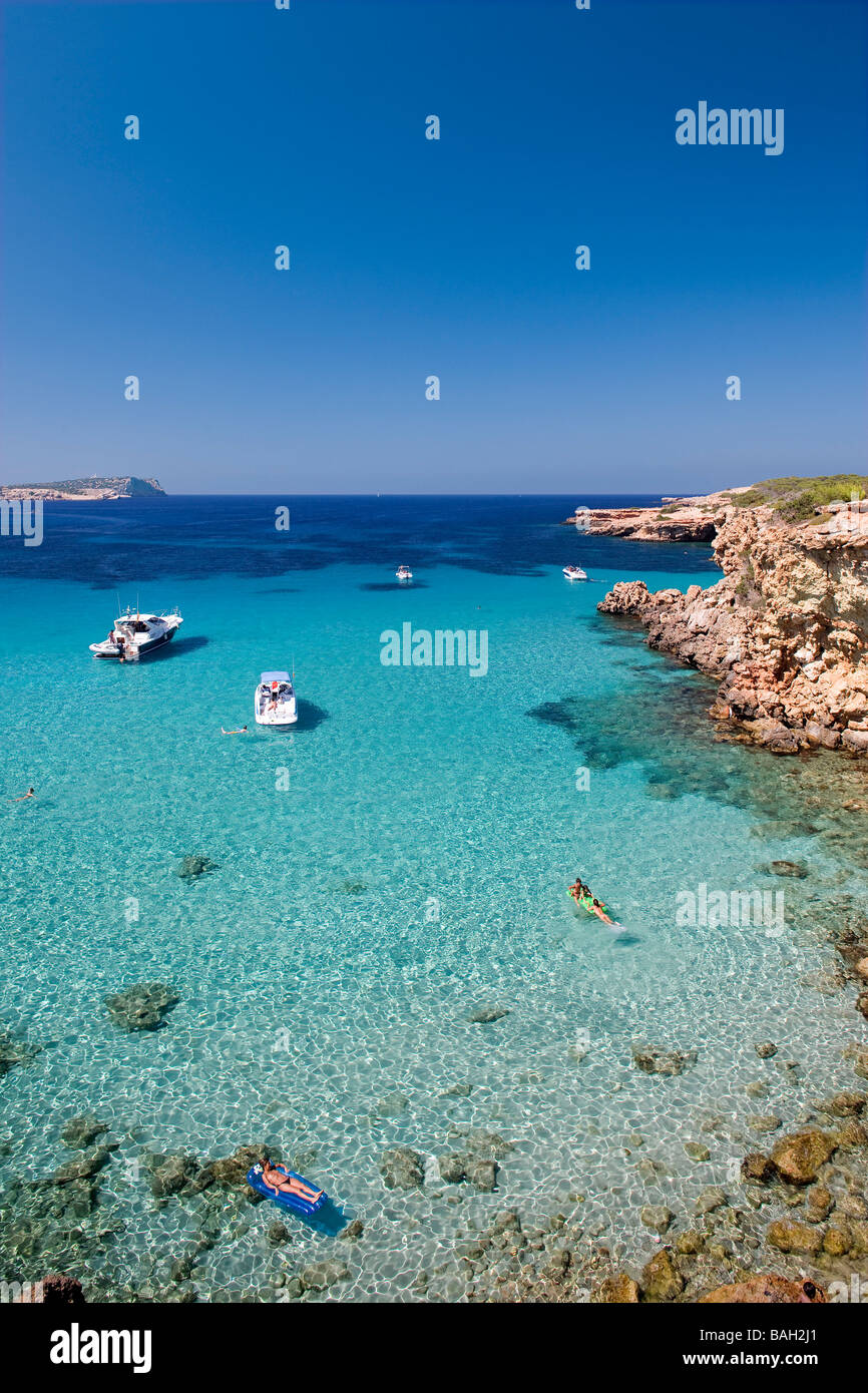 Cala comte beach ibiza hi-res stock photography and images - Alamy