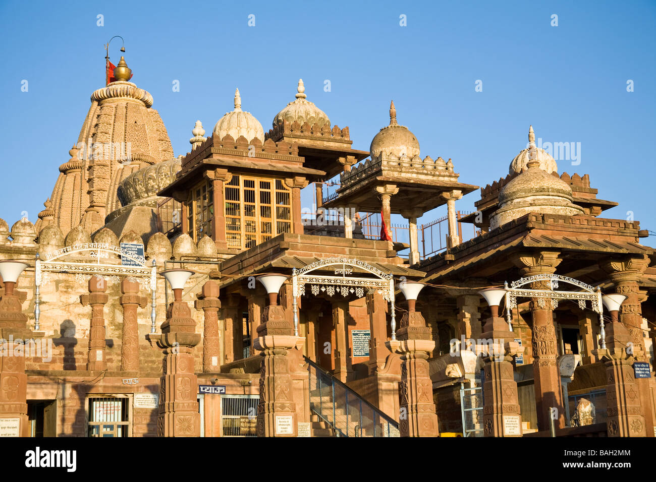 Sachiya Mata Temple, Osian, near Jodhpur, Rajasthan, India Stock Photo