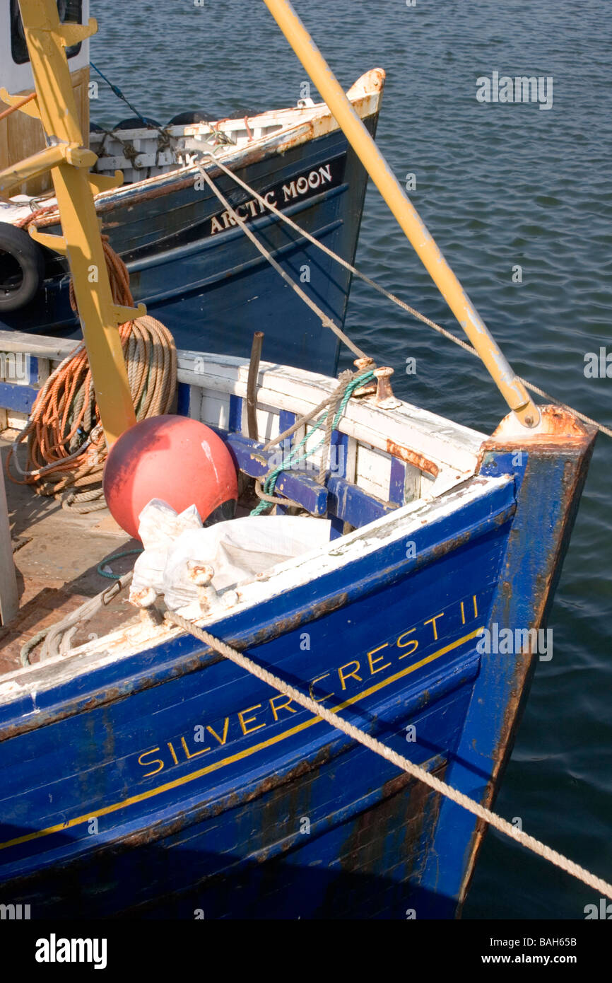 Fishing Harbour of Girvan, South Ayrshire, Scotland Silver Crest