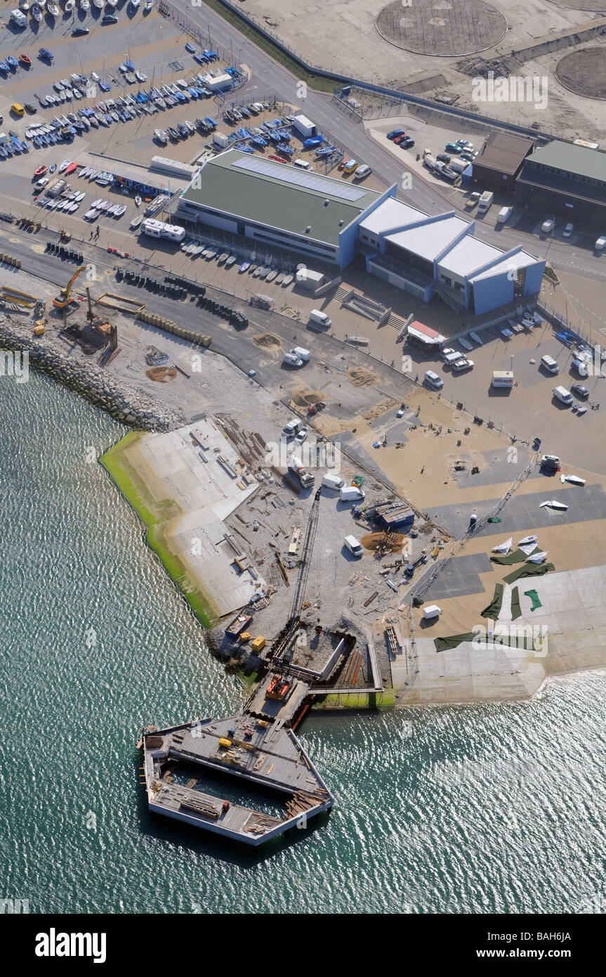 Portland harbour aerial hi-res stock photography and images - Alamy
