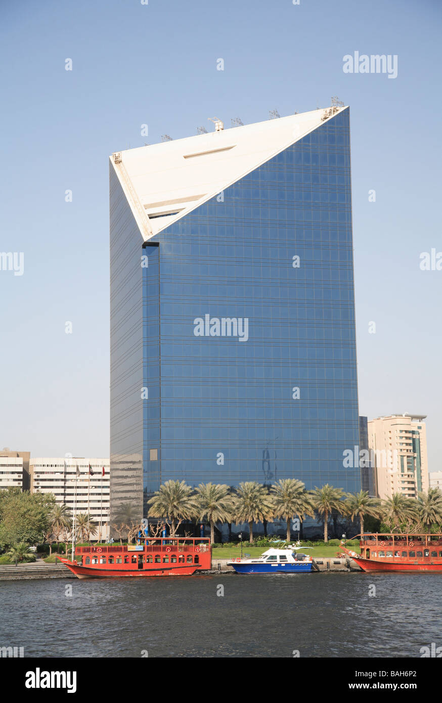 Dubai Chamber Of Commerce Industry 1 Building Deira Dubai Creek Stock Photo