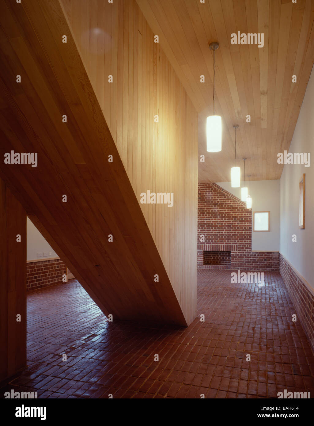 Marshall House, United Kingdom, Dow Jones Architects, Marshall house empty living space. Stock Photo