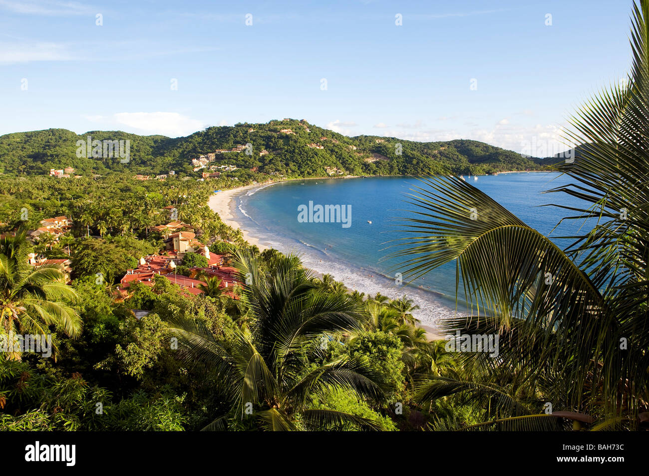 Mexico, Guerrero state, Zihuatanejo, La Ropa beach Stock Photo - Alamy