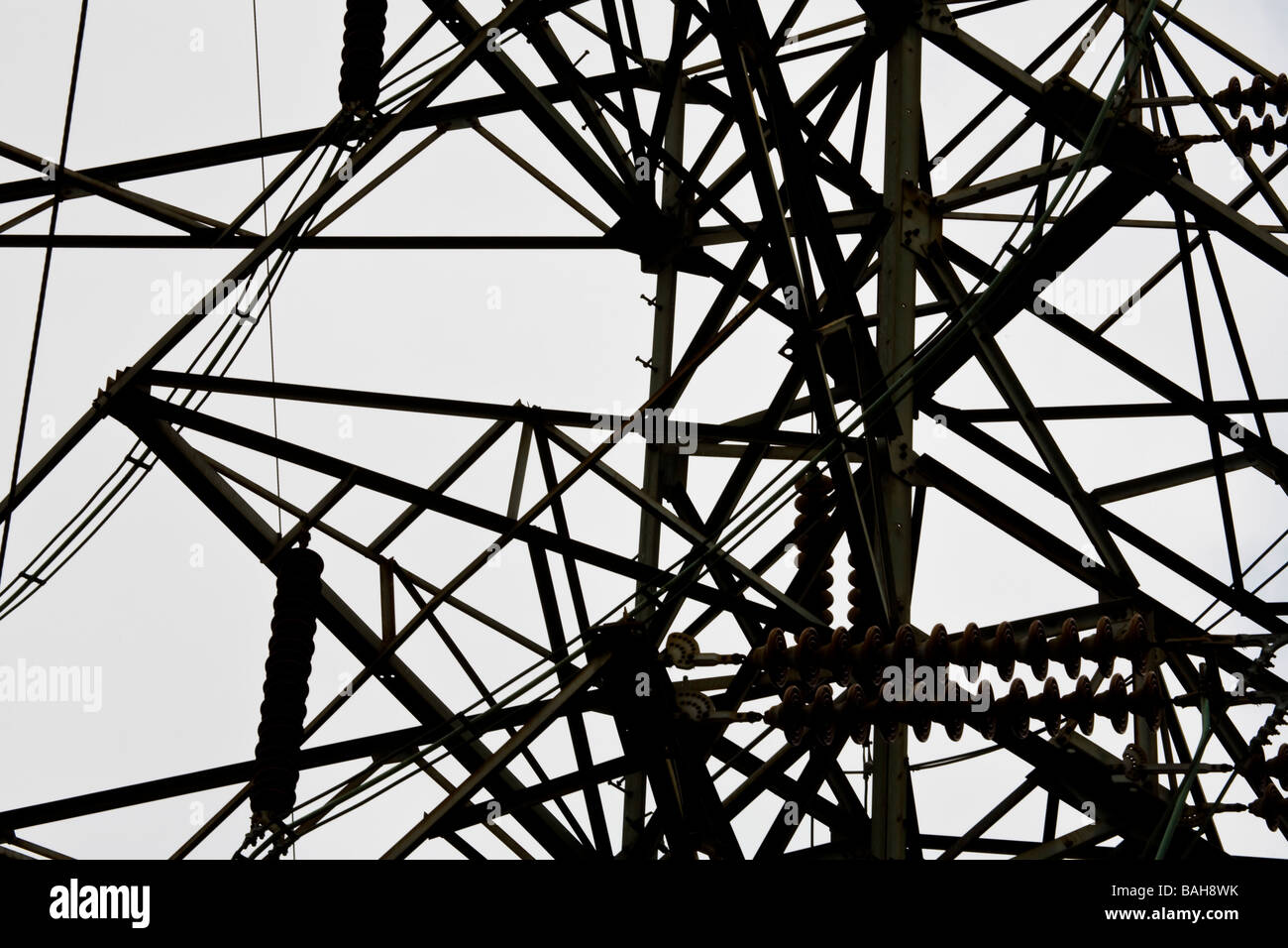 Electrical transmission line tower California United States of America