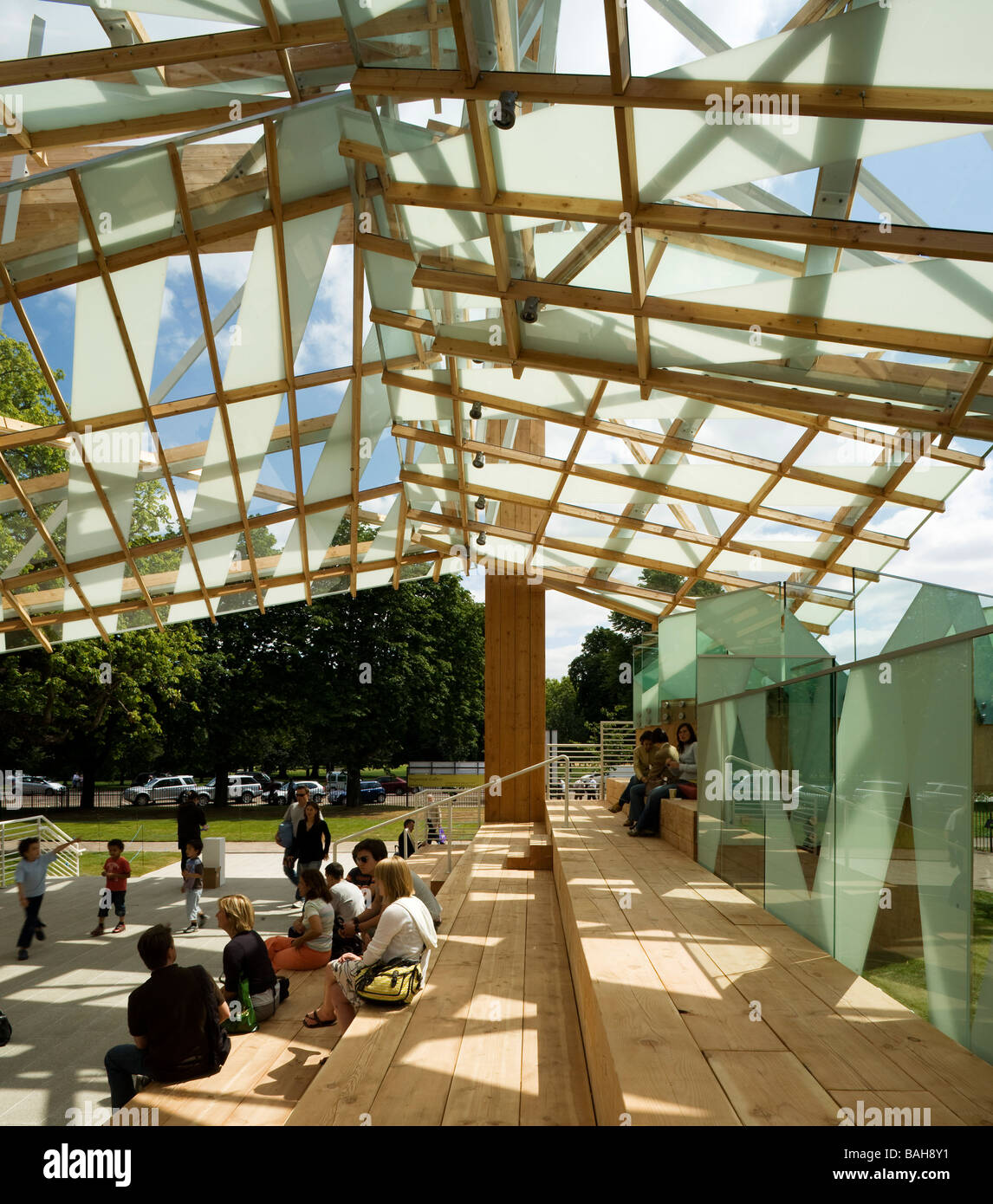 SERPENTINE GALLERY SUMMER PAVILION 2008, FRANK GEHRY, LONDON, UNITED ...