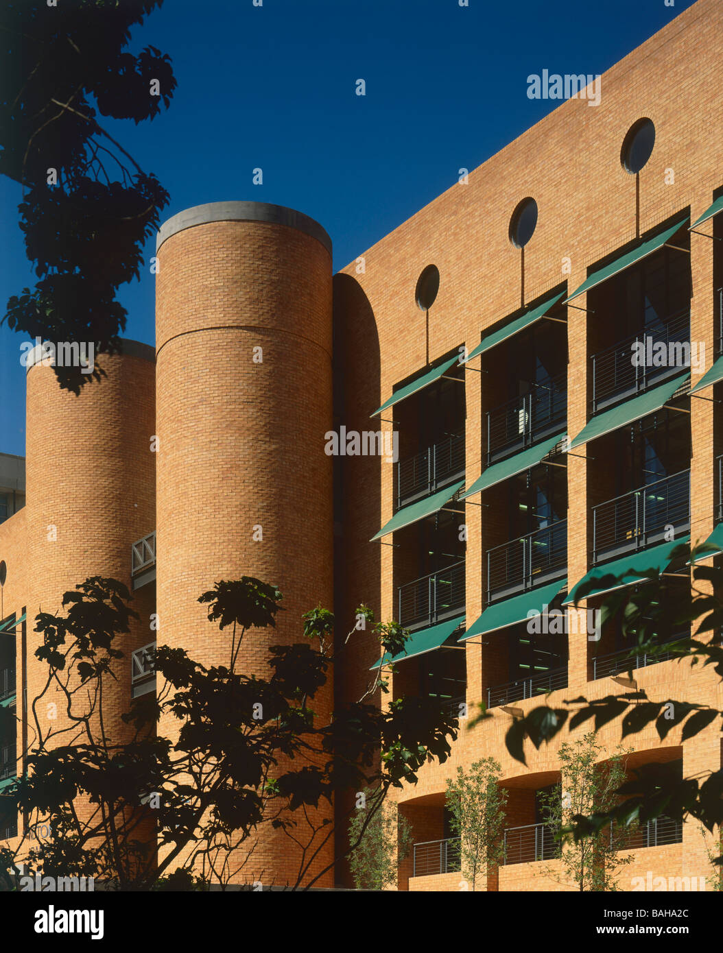 SANDTON LIBRARY, GAPP ARCHITECTS, JOHANNESBURG, SOUTH AFRICA Stock