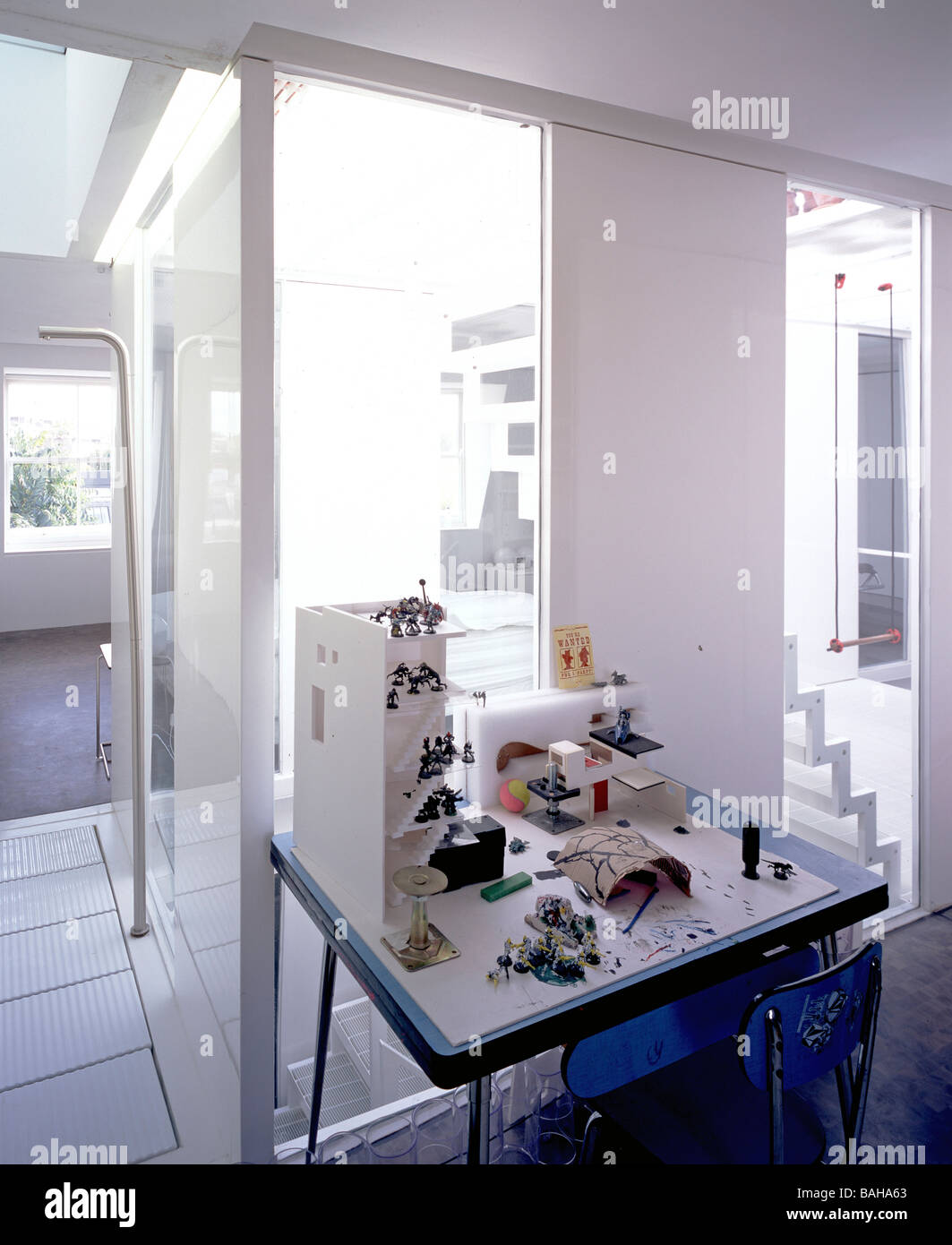 Private Residence, London, United Kingdom, Gianni Botsford Architects, Private residence interior views-general. Stock Photo