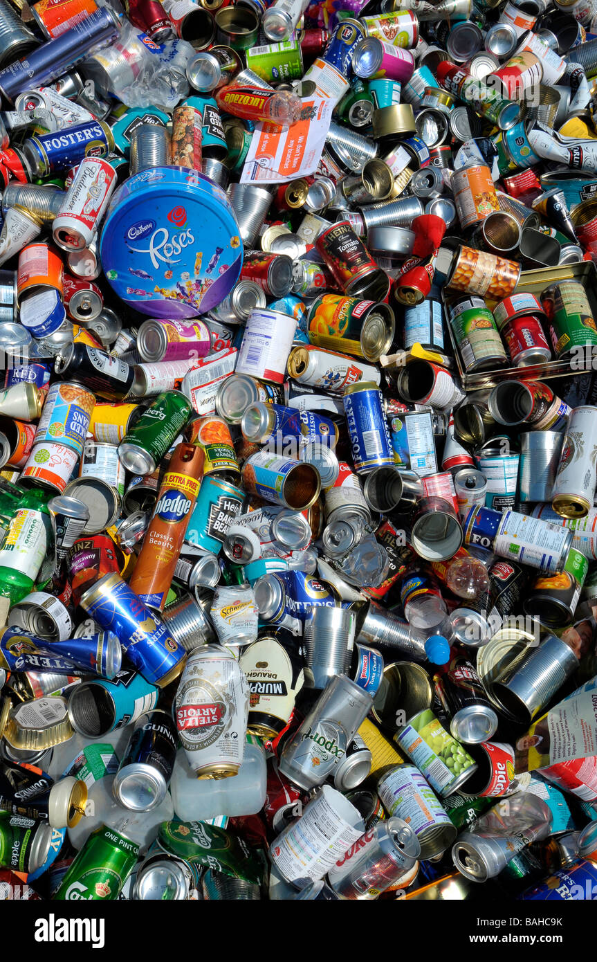 Recycling tin cans hires stock photography and images Alamy