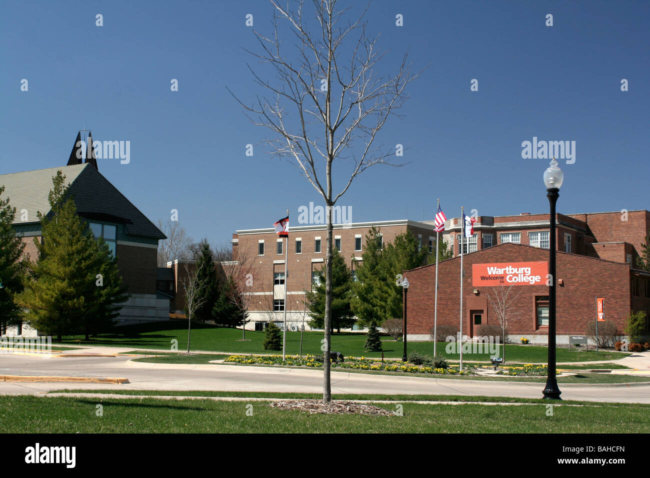 Wartburg College Waverly Iowa Stock Photo Alamy