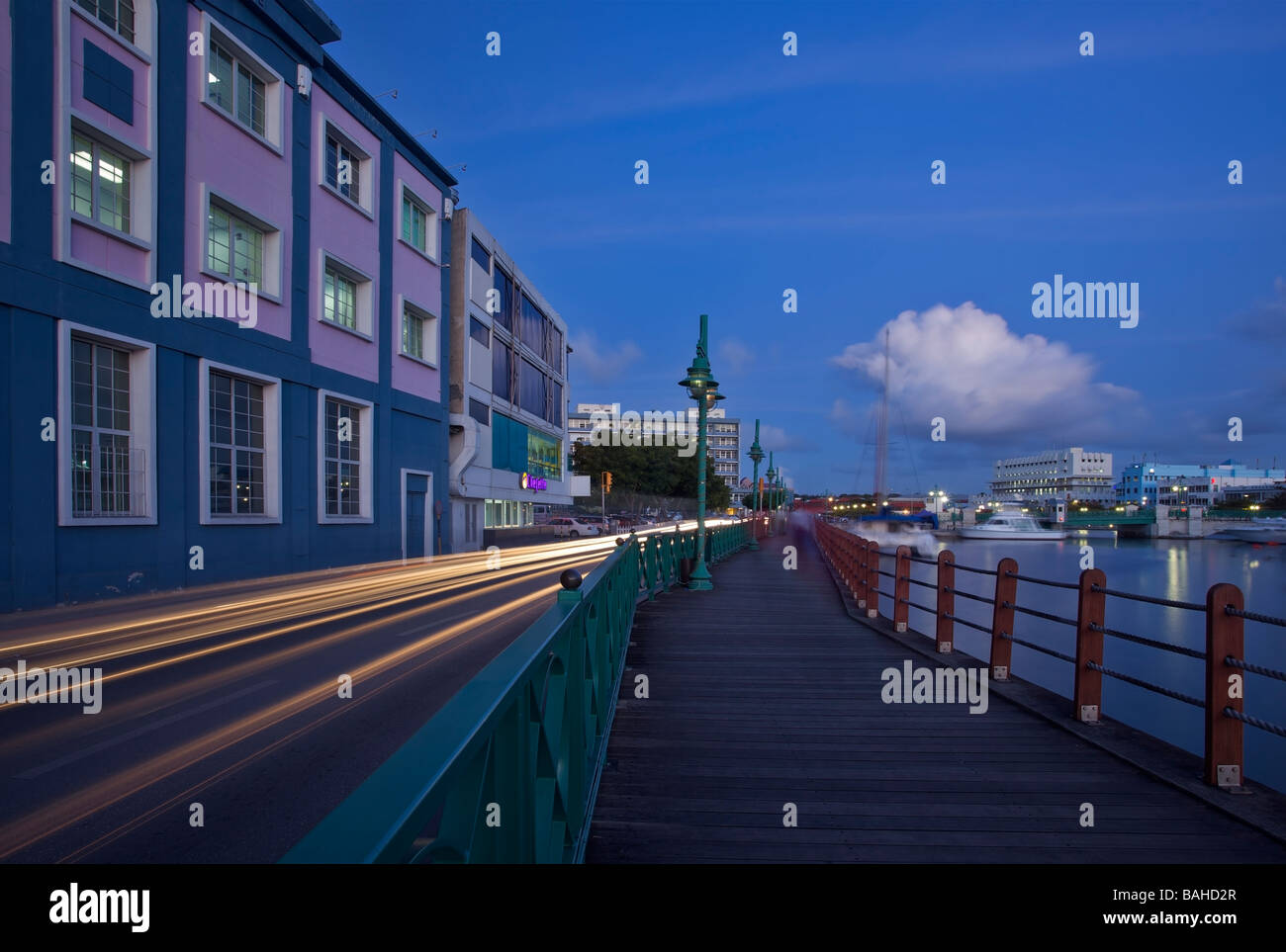 Barbados public worker's building, downtown Bridgetown, Barbados, "West