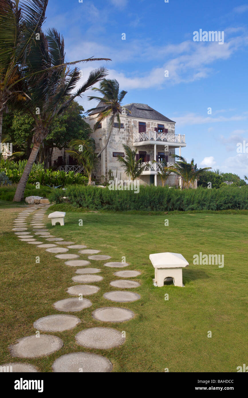 Crane Resort and Residences at Crane Beach, South Coast of Barbados, "West Indies Stock Photo