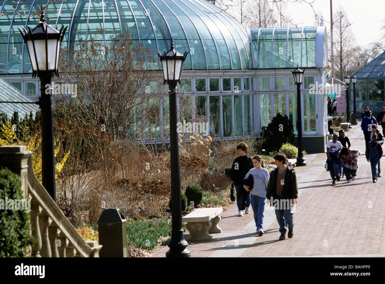 Botanical Garden, Brooklyn, New York, Usa Stock Photo - Alamy