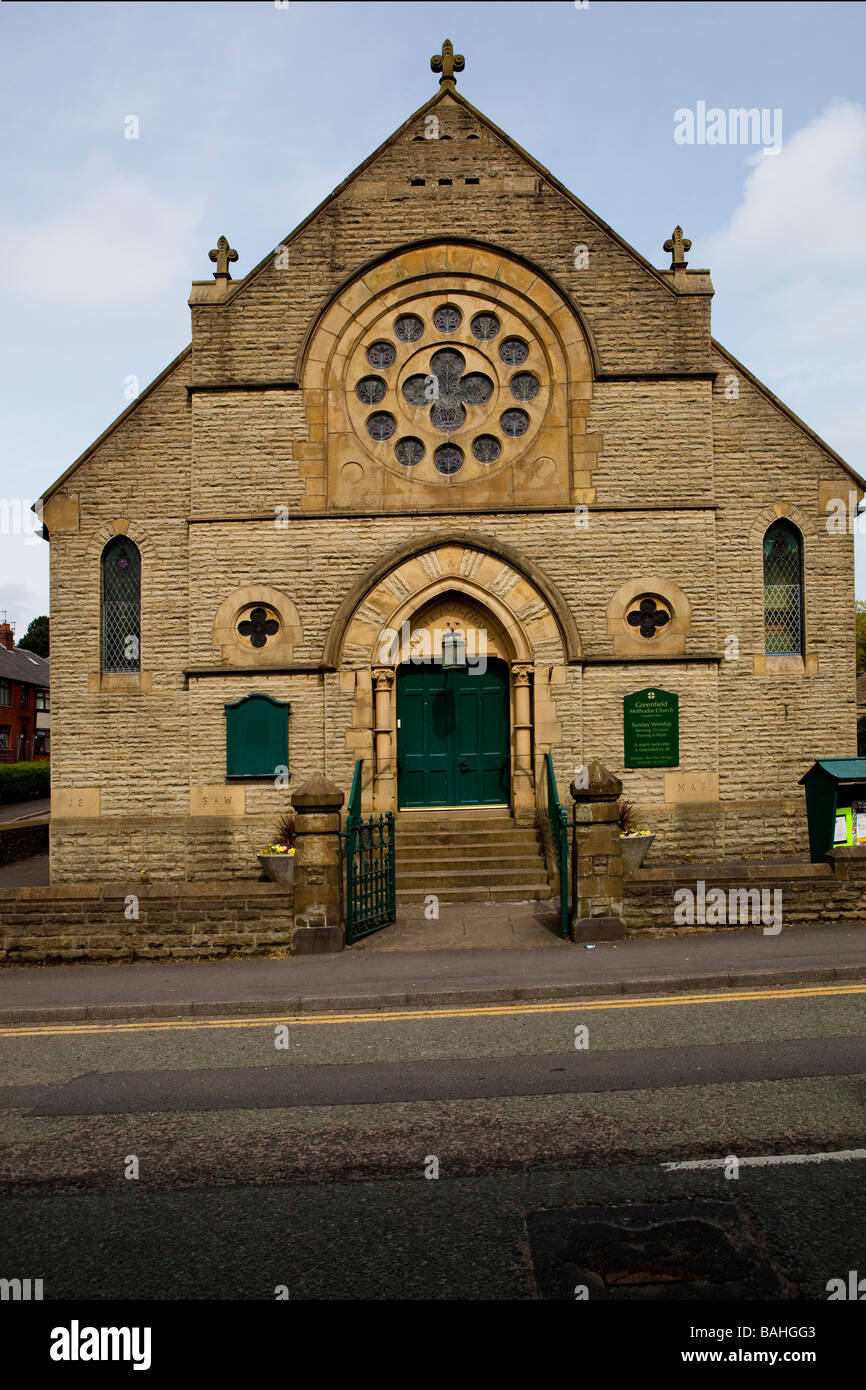 Methodist Wesleyan Chapel Chew Valley Road Greenfield Saddleworth Stock