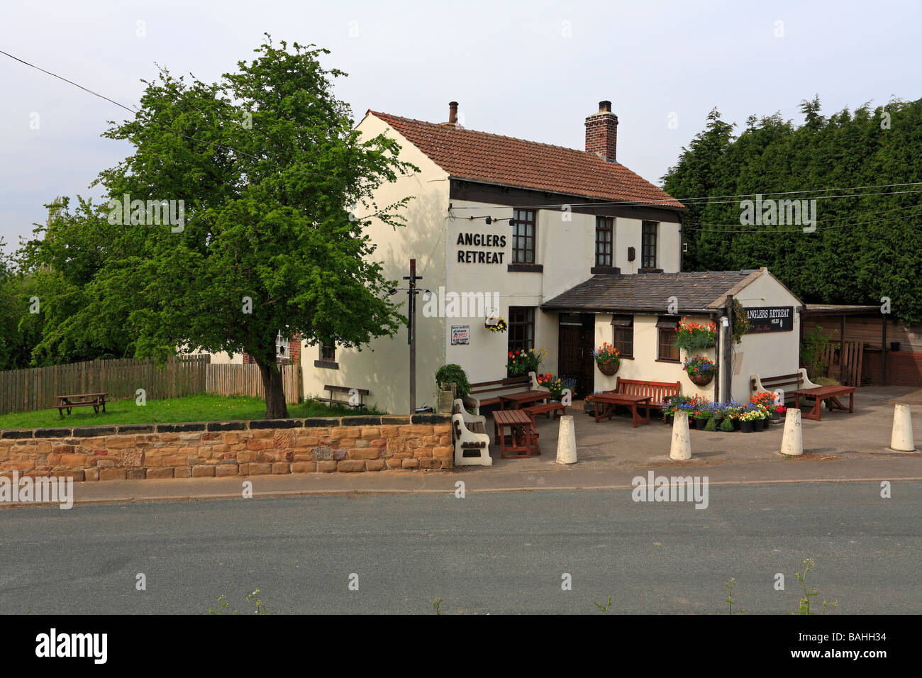 The Anglers Retreat pub, Wintersett, Wakefield, West Yorkshire, England