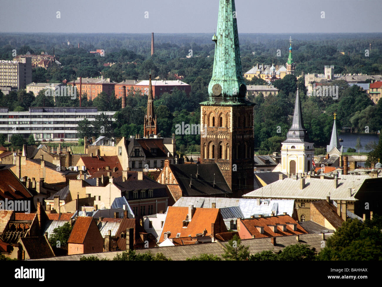 historical centre, riga, lettonia Stock Photo