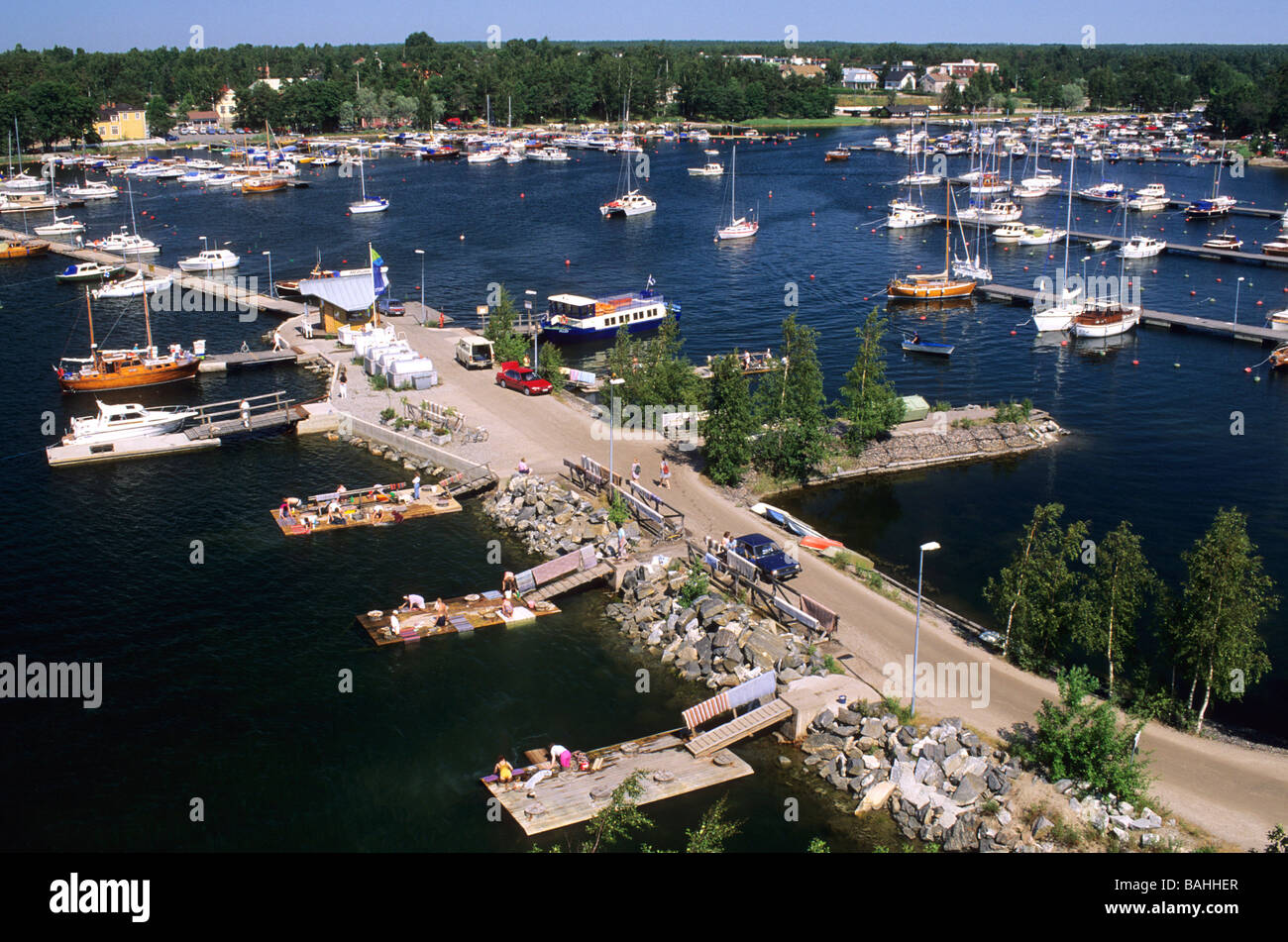 Harbour Rauma Finland Europe Stock Photo Alamy Harbour Rauma Finland Europe Stock Photo Alamy