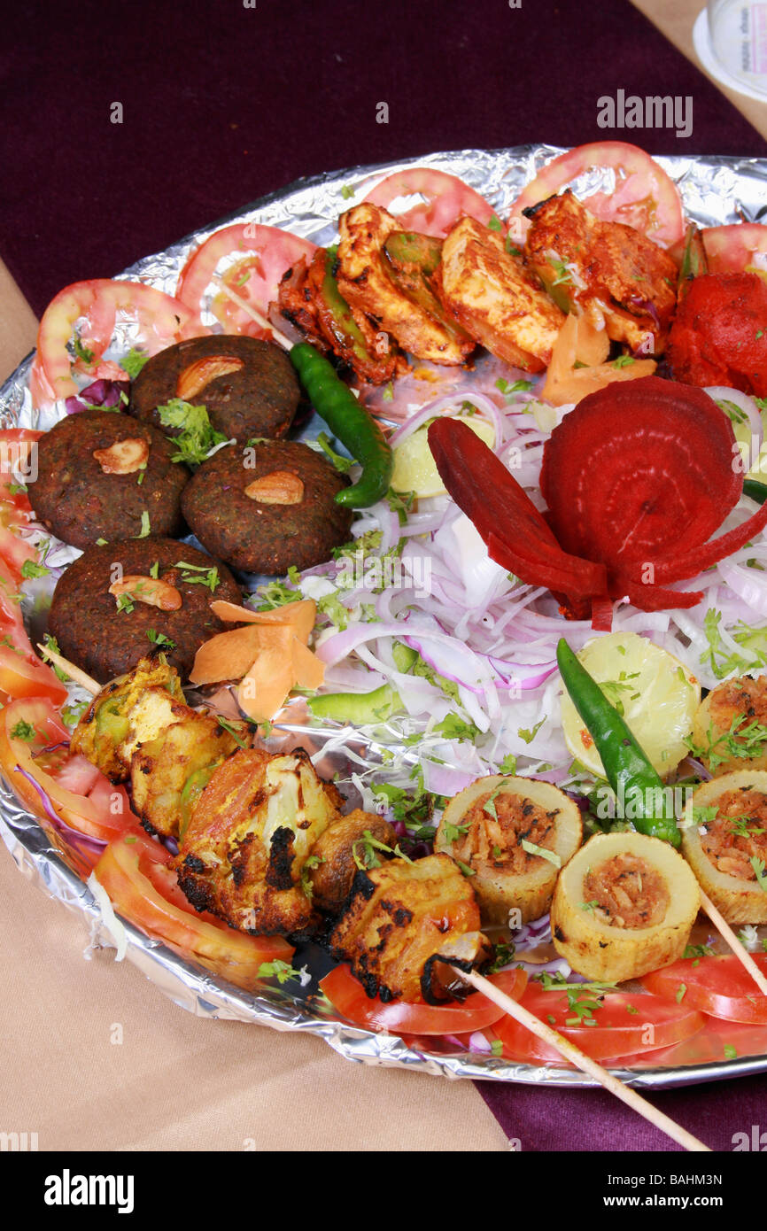 North Indian Food Stock Photo - Alamy