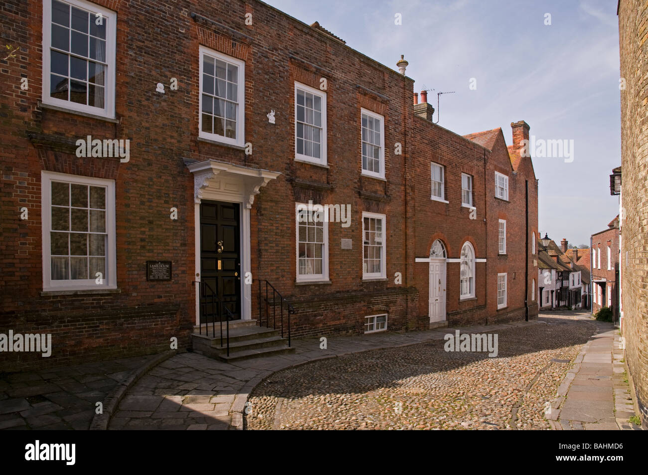 Lamb House, former home of author Henry James, in Rye, East Sussex, England Stock Photo
