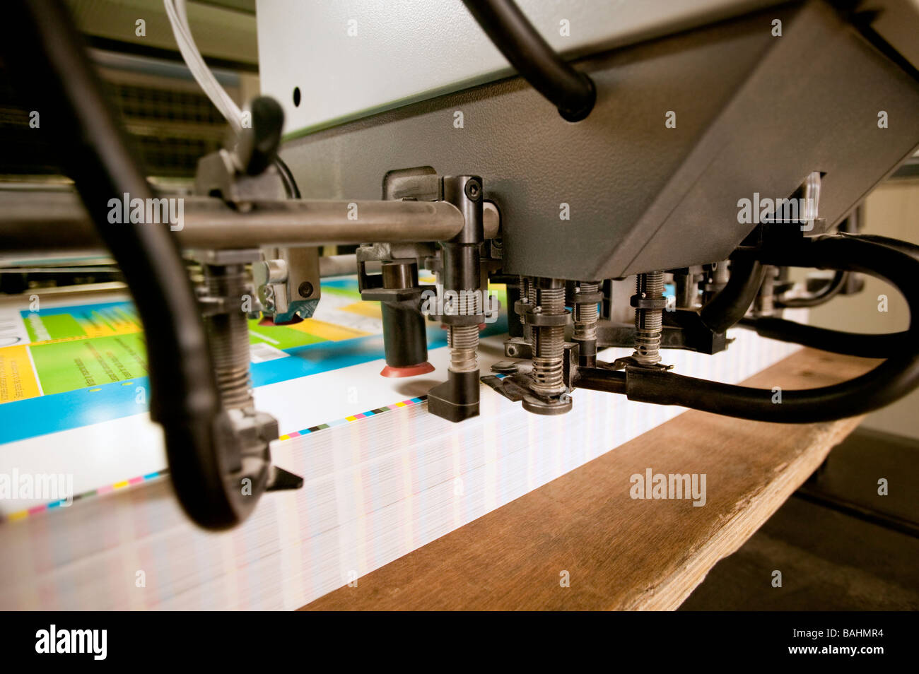 Printing machine Stock Photo Alamy
