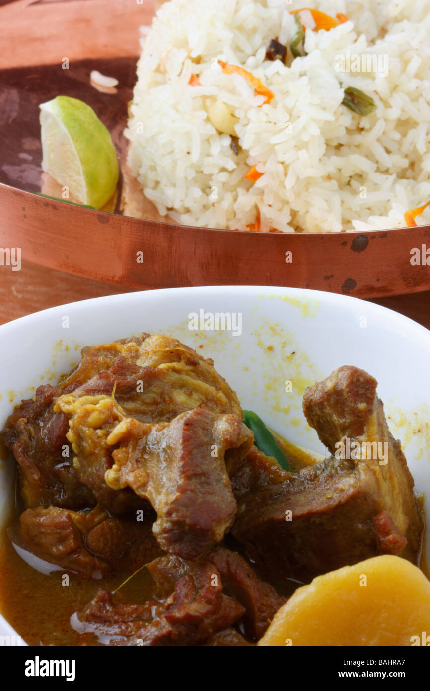 Mangsherkari is a Bengali Non Vegetarian dish Stock Photo Alamy