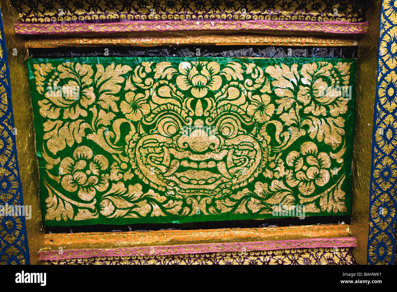 Indonesia, Bali. Ubud. Traditional craft work for royal cremation