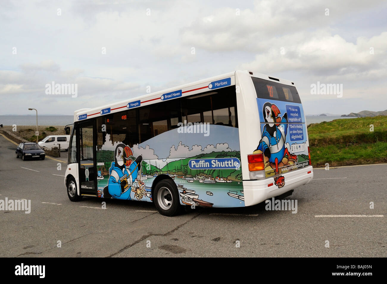 Puffin shuttle bus hi-res stock photography and images - Alamy