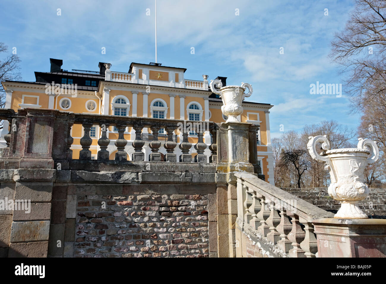Steninge Manor (Sigtuna, Sweden) Stock Photo
