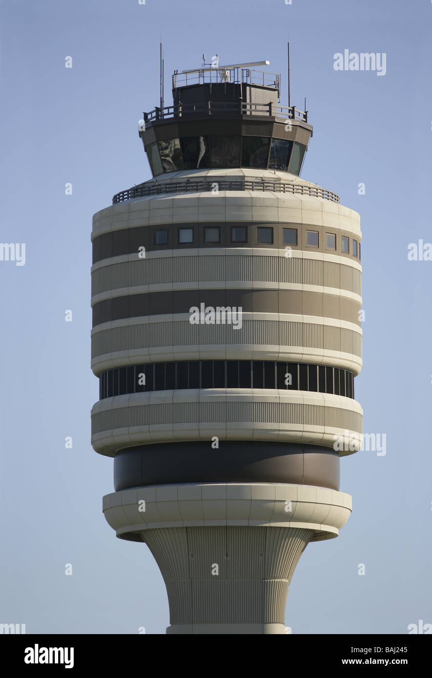 Airport control tower Stock Photo