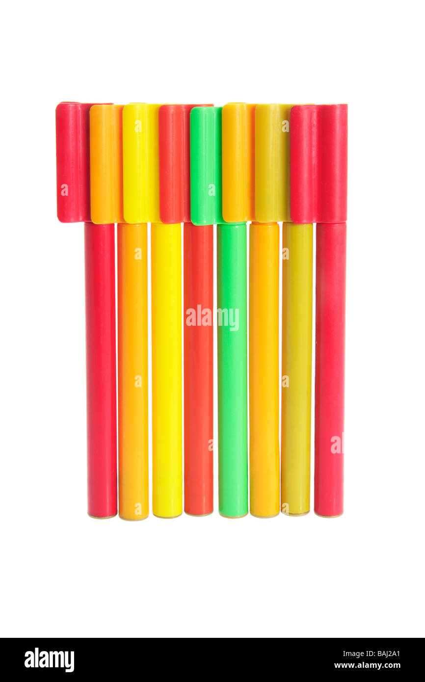 Colouring pens hi-res stock photography and images - Alamy