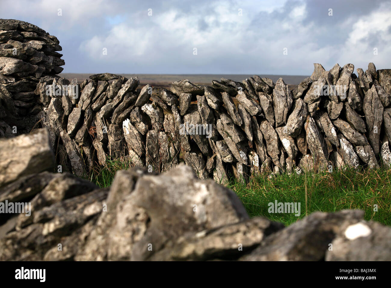 Stone Walls Ireland Stock Photo Alamy