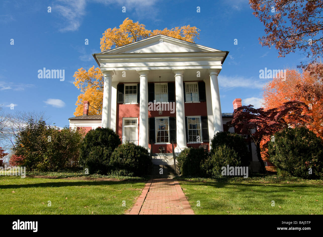 Part of Campus of Washington and Lee University Lexington North Carolina United States of America Stock Photo