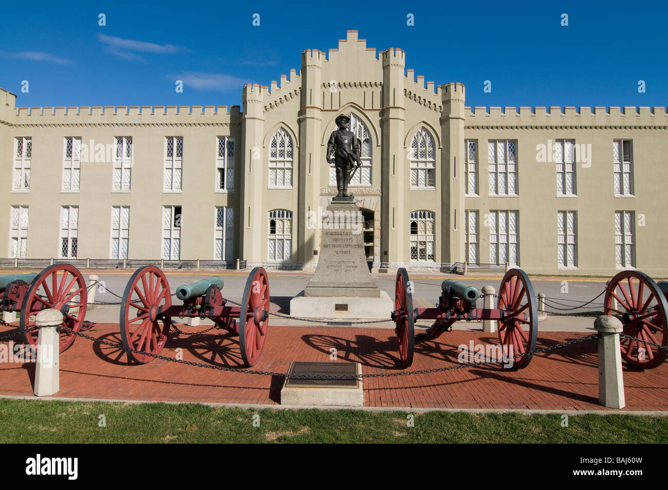 campus-of-washington-and-lee-academy-lexington-north-carolina-united-states-of-america-stock