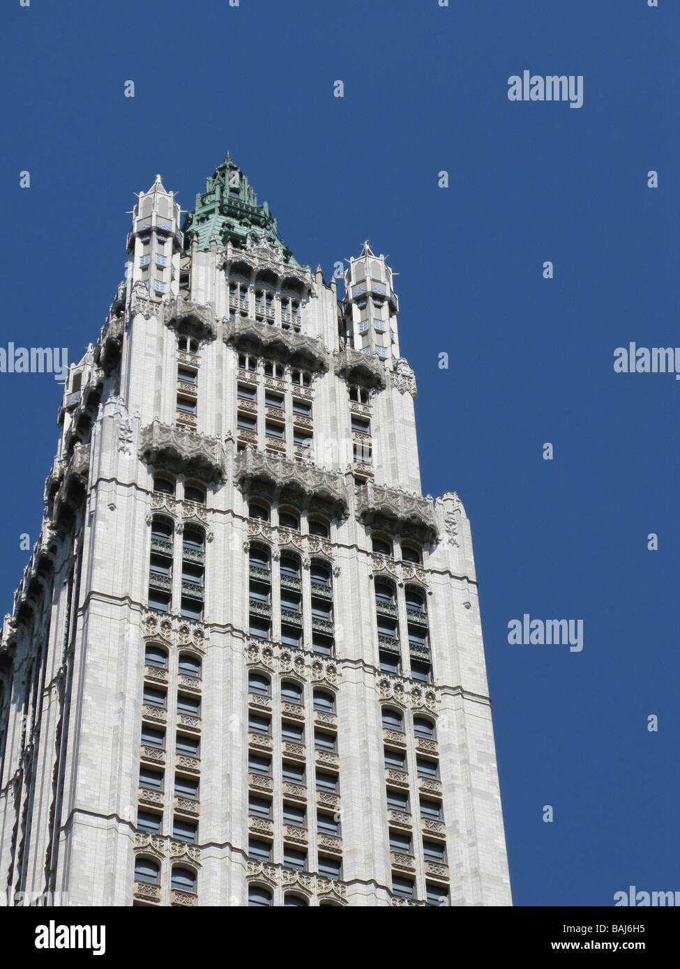 WOOLWORTH BUILDING NYC Stock Photo