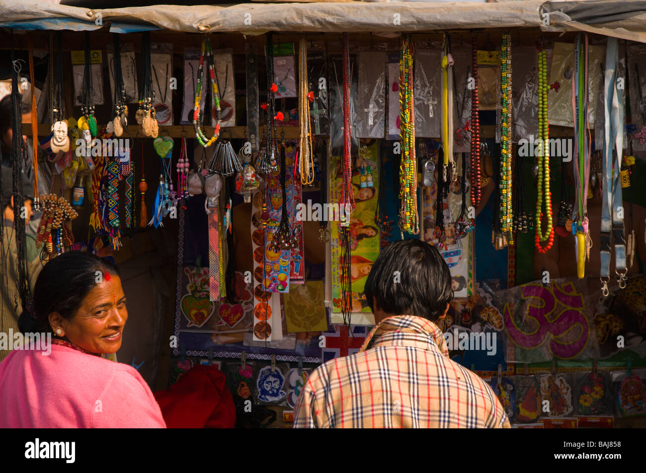 market in kathmandu Stock Photo Alamy