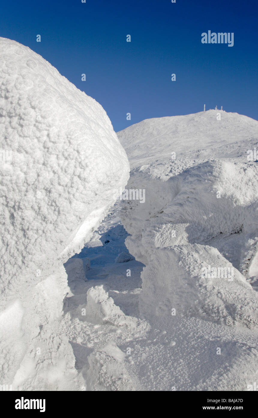 Mount Washington during the winter months Located in the White ...