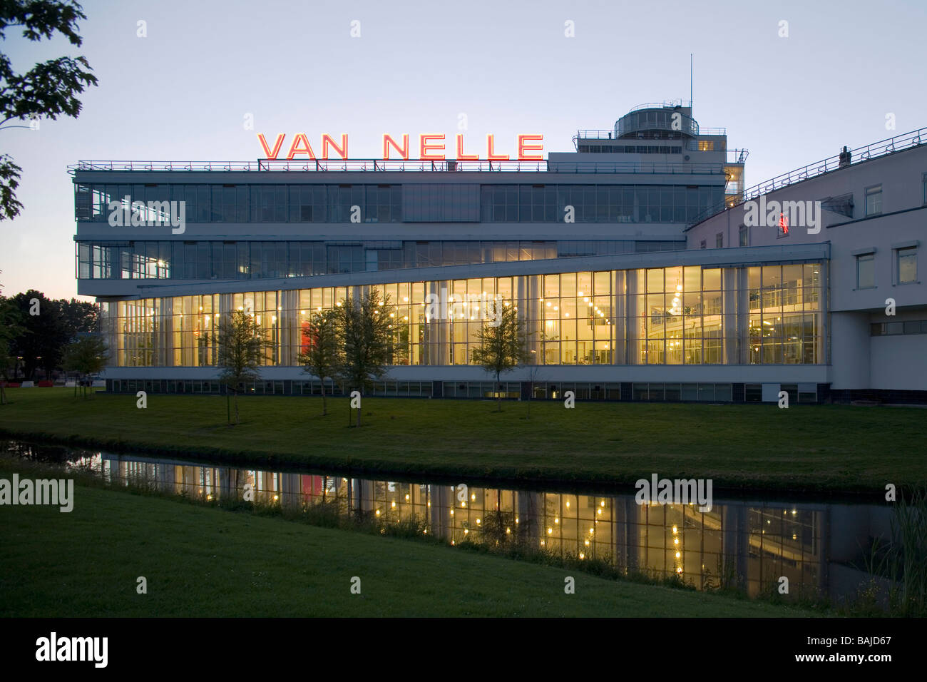 VAN NELLE FACTORY, BRINKMAN VAN DER VLUGT, ROTTERDAM, NETHERLANDS Stock Photo