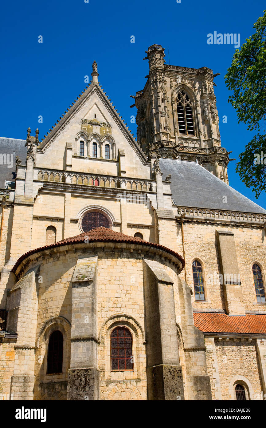 Nevers Church Nevers bell tower hi-res stock photography and images - Alamy