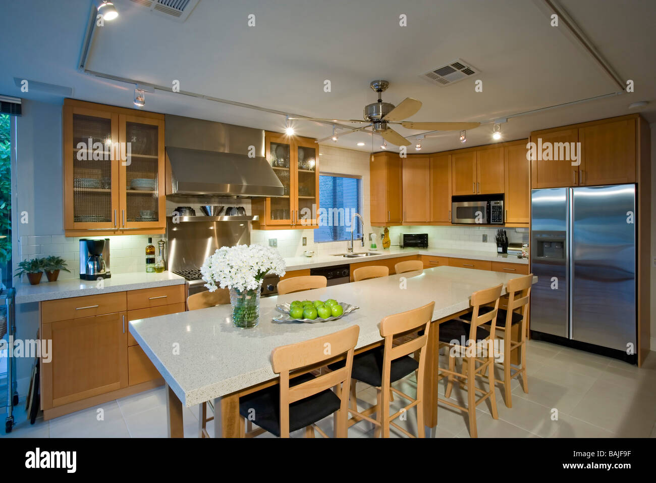 Luxury interior design, kitchen Stock Photo - Alamy