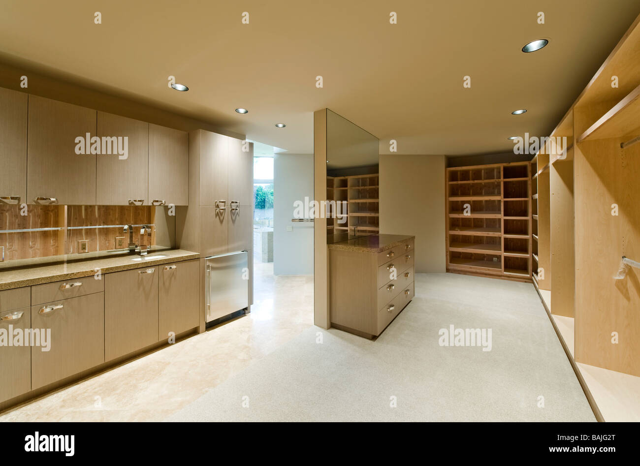 Modern kitchen interior Stock Photo - Alamy