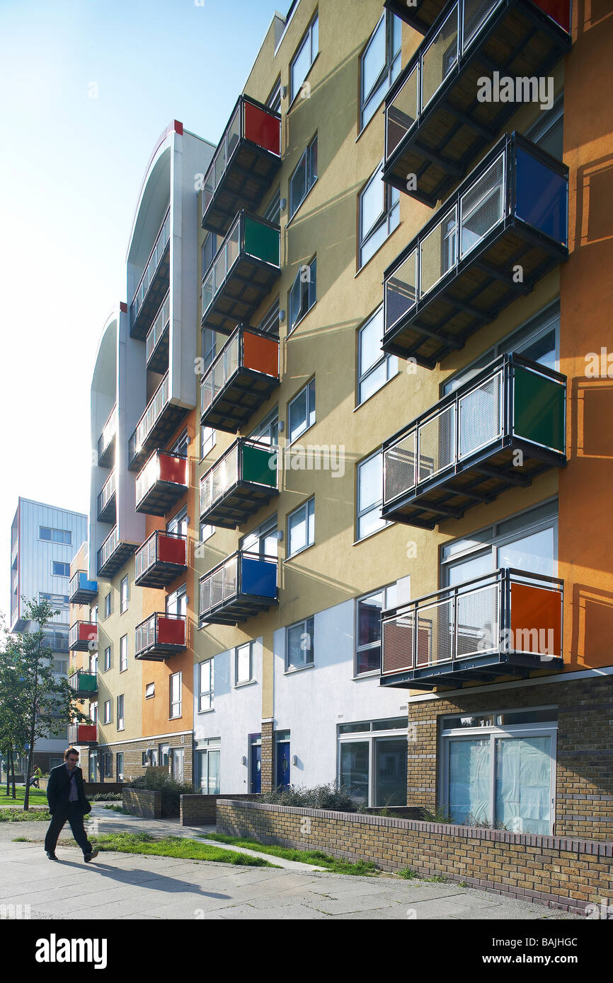 GREENWICH MILLENNIUM VILLAGE, JOHN ROBERTSON ARCHITECTS, LONDON, UNITED