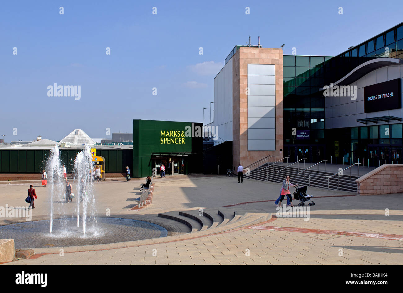 Telford Shopping Centre, Shropshire, England, UK Stock Photo