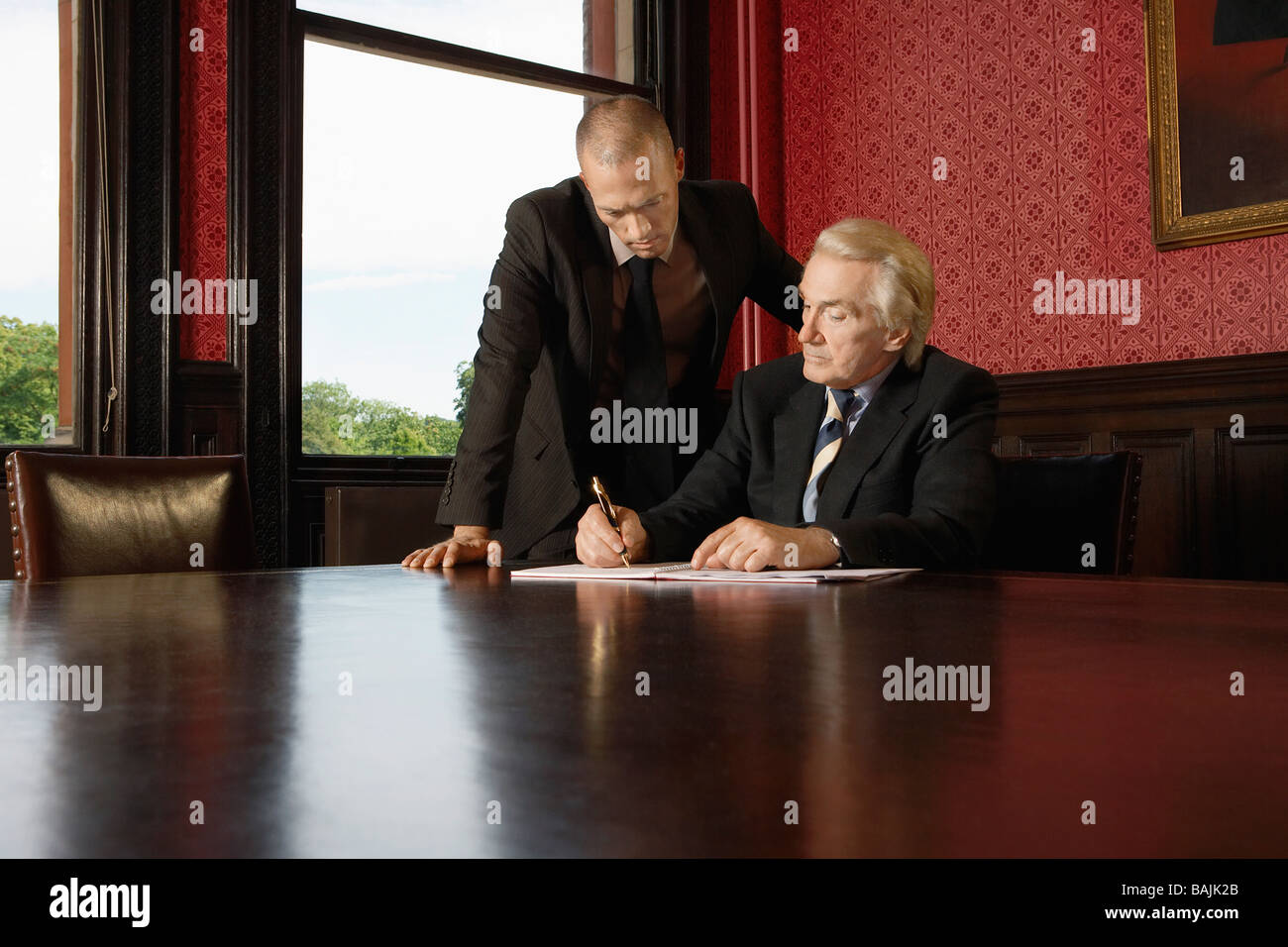 Two men in a room hi-res stock photography and images - Alamy