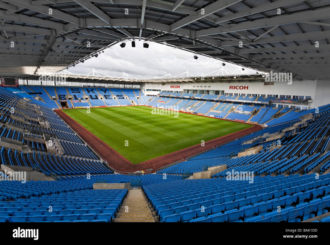 RICOH ARENA, MILLER PARTNERSHIP, COVENTRY, UNITED KINGDOM Stock Photo