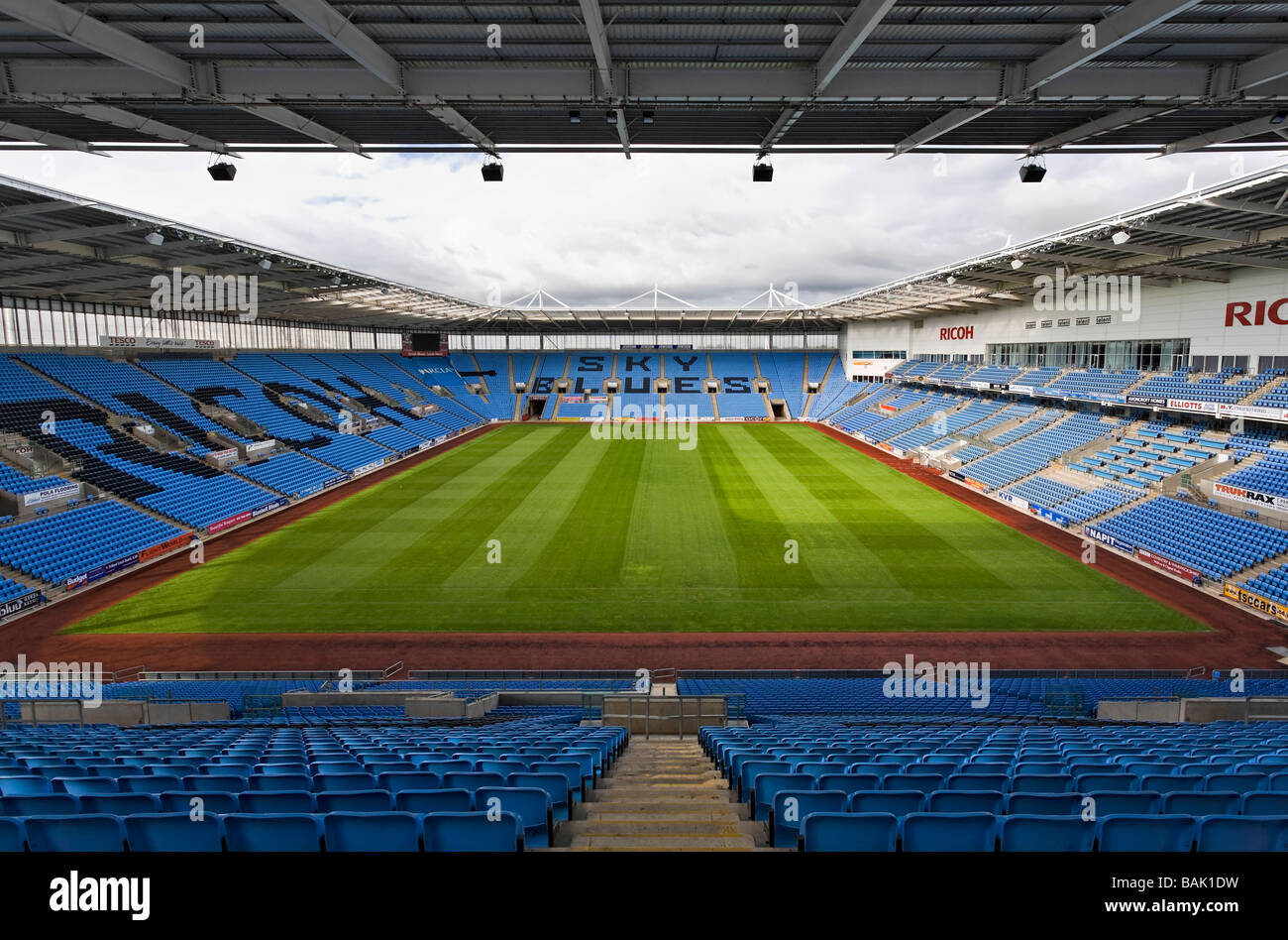 RICOH ARENA, MILLER PARTNERSHIP, COVENTRY, UNITED KINGDOM Stock Photo