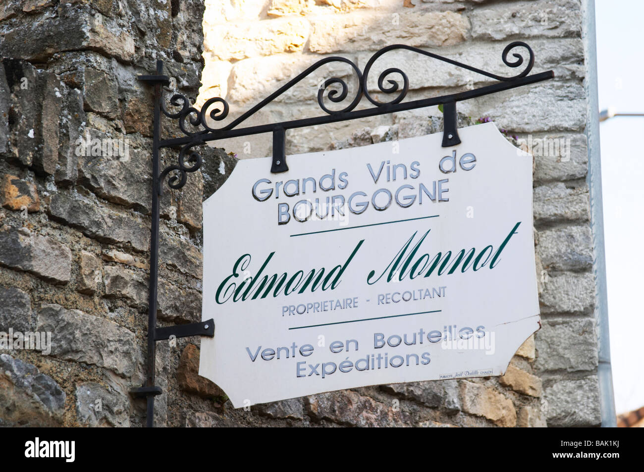 domaine edmond monnot & f santenay cote de beaune burgundy france Stock Photo