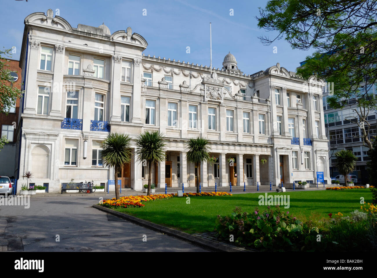 University of London Queen Mary College Queens Building in Mile End