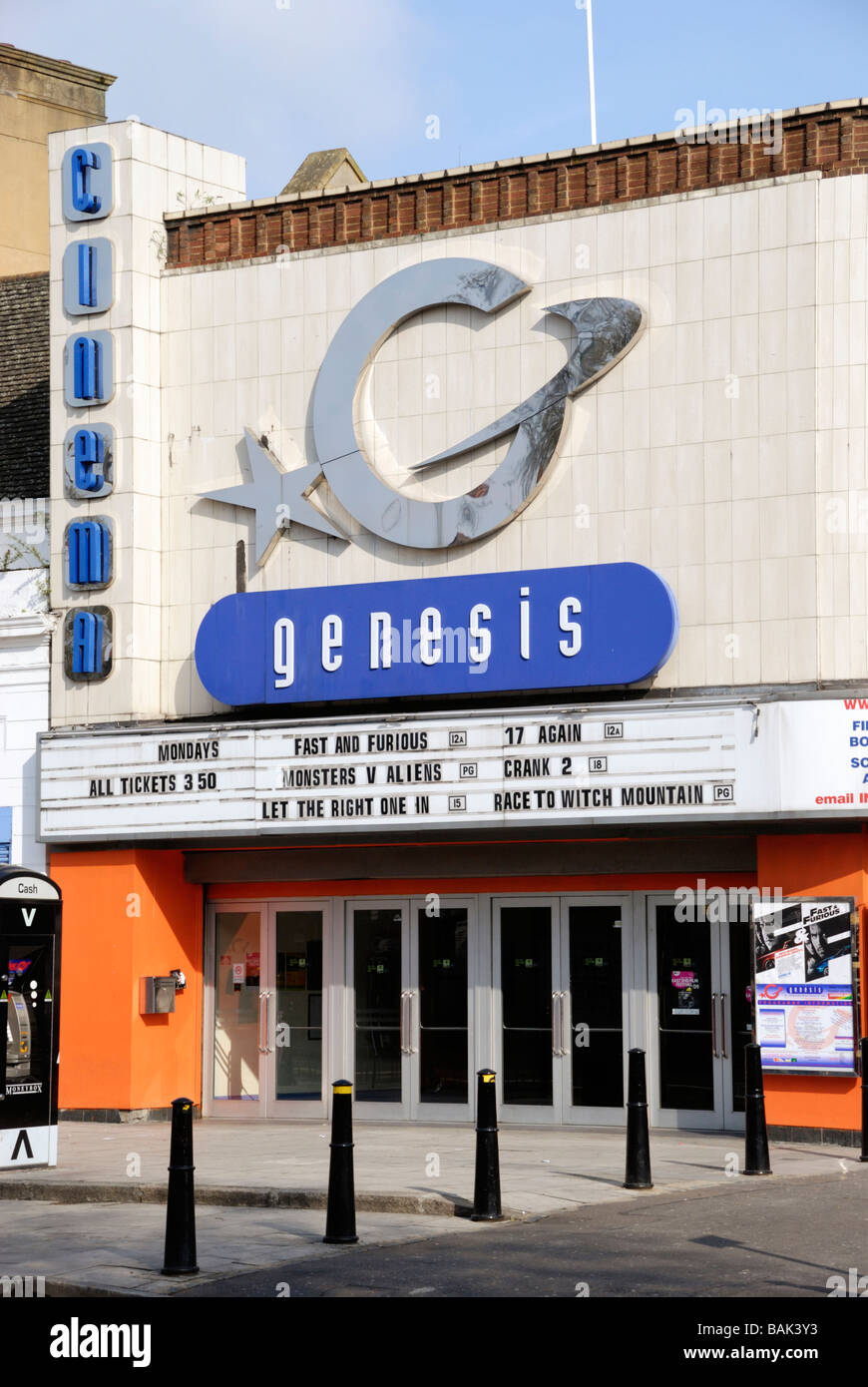 The Genesis Cinema in Mile End Road Whitechapel London Stock Photo Alamy