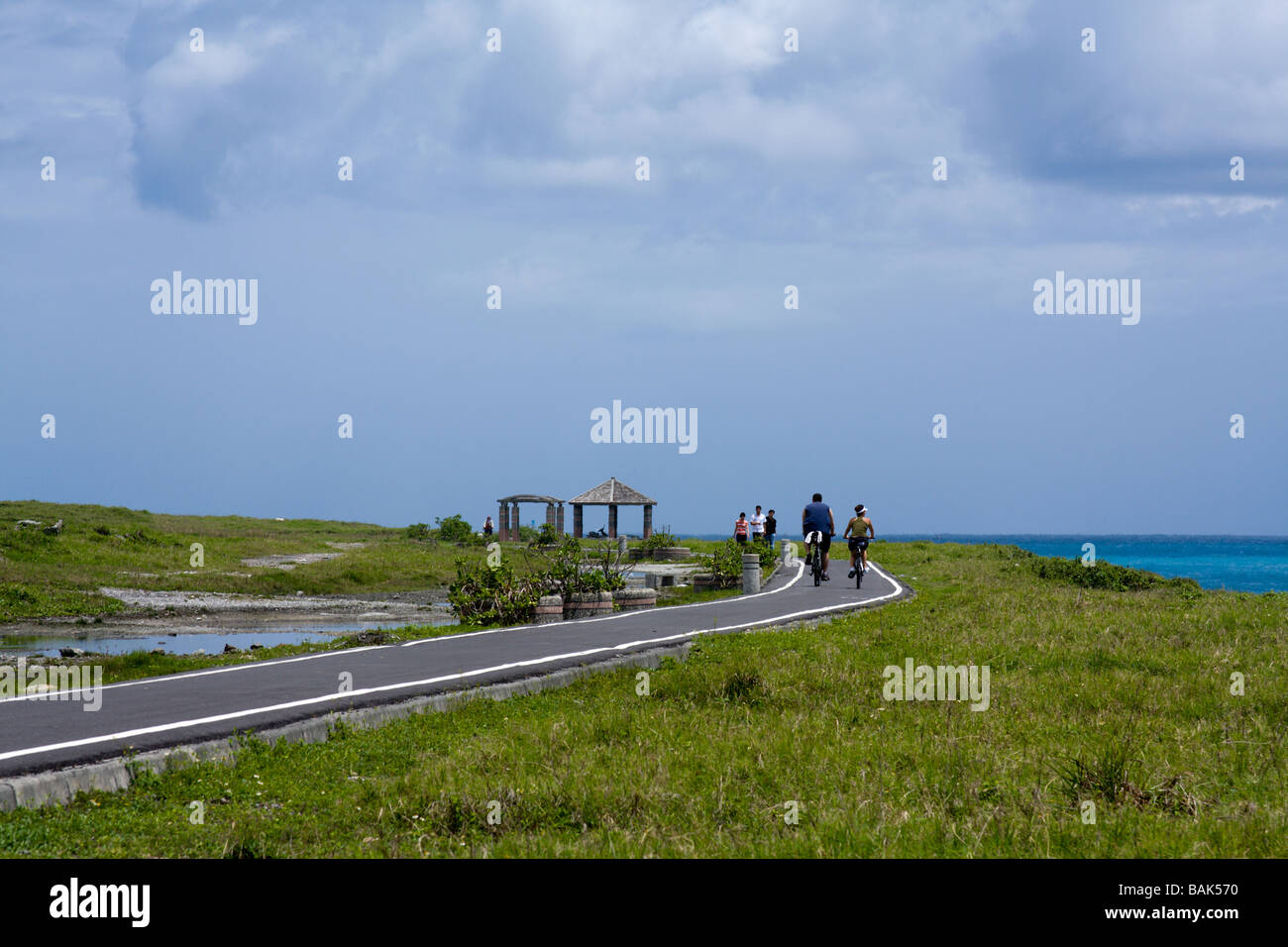 Bikeway hualien coast taiwan hi-res stock photography and images - Alamy